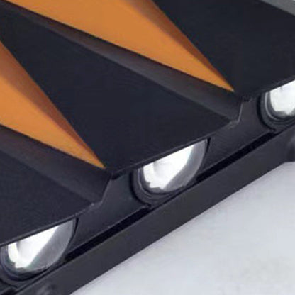Simplicity Polygon Aluminum Waterproof LED Wall Sconce Lamp