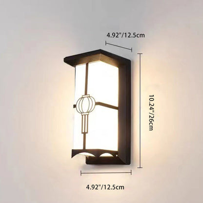 Chinese Waterproof Aluminum Acrylic LED Wall Sconce Lamp