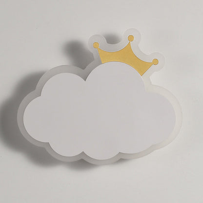 Modern Simplicity Clouds Acrylic Iron LED Wall Sconce Lamp