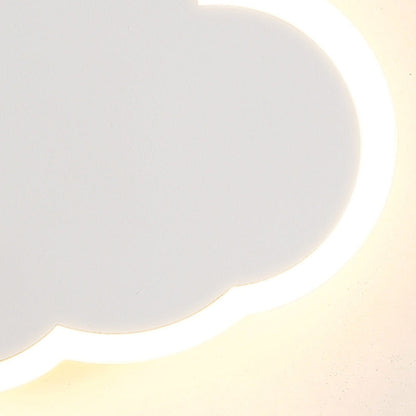 Modern Simplicity Clouds Acrylic Iron LED Wall Sconce Lamp