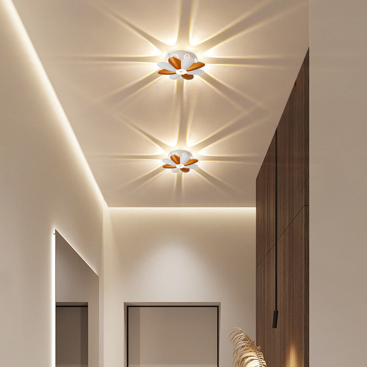 Simplicity Blossom Waterproof Aluminum LED Wall Sconce Lamp