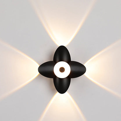 Simplicity Blossom Waterproof Aluminum LED Wall Sconce Lamp