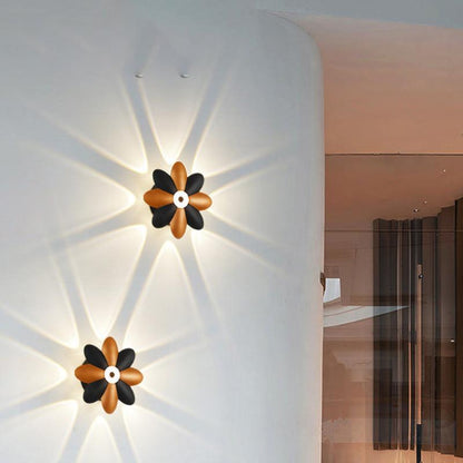 Simplicity Blossom Waterproof Aluminum LED Wall Sconce Lamp