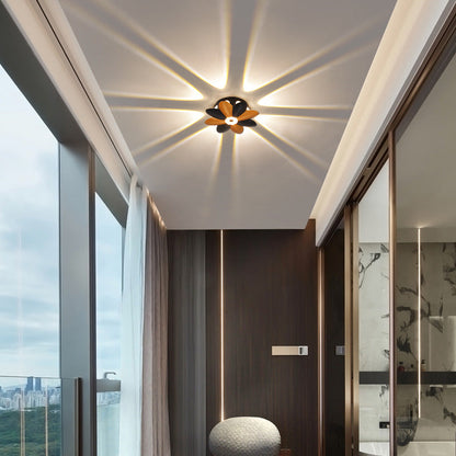 Simplicity Blossom Waterproof Aluminum LED Wall Sconce Lamp