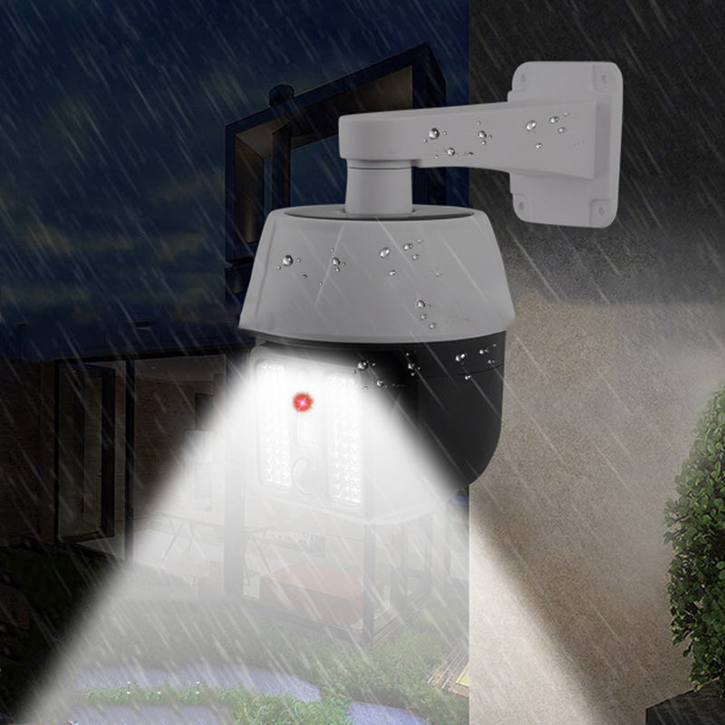 Imitation Silicone ABS PC Solar LED Wall Sconce Lamp
