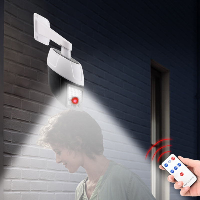 Imitation Silicone ABS PC Solar LED Wall Sconce Lamp