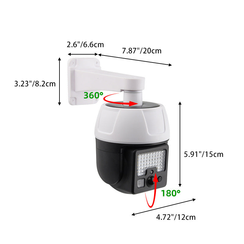 Imitation Silicone ABS PC Solar LED Wall Sconce Lamp