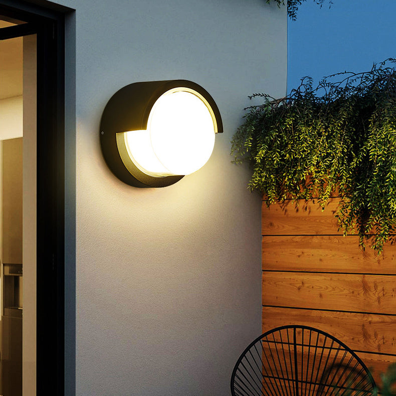 Simplicity Waterproof Acrylic Aluminum LED Wall Sconce Lamp