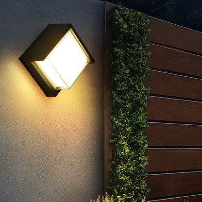 Simplicity Waterproof Acrylic Aluminum LED Wall Sconce Lamp
