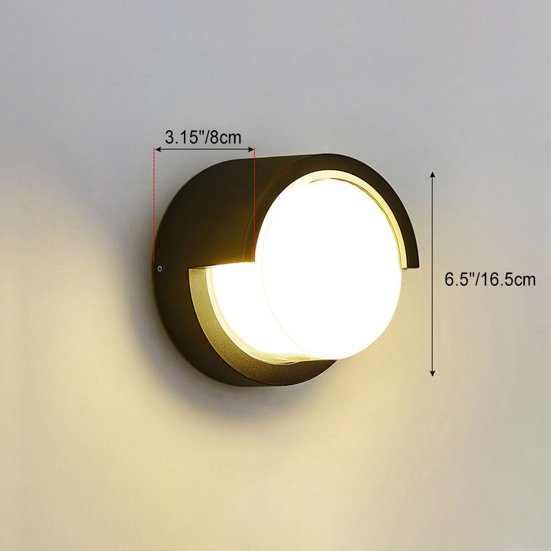 Simplicity Waterproof Acrylic Aluminum LED Wall Sconce Lamp