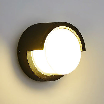 Simplicity Waterproof Acrylic Aluminum LED Wall Sconce Lamp