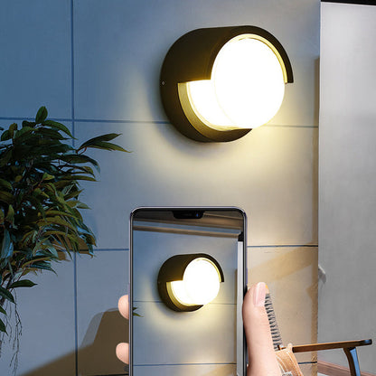 Simplicity Waterproof Acrylic Aluminum LED Wall Sconce Lamp