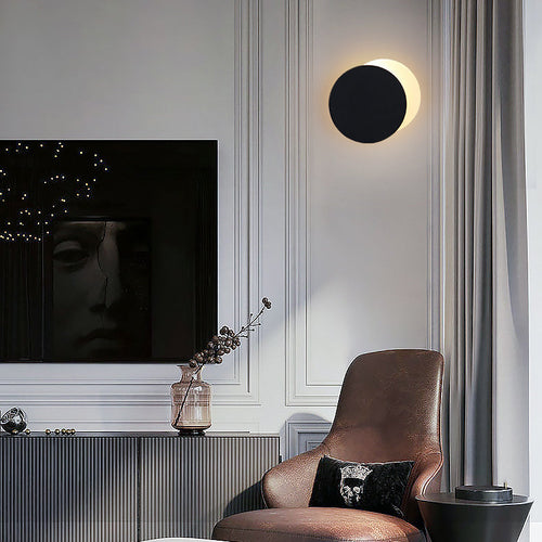 Round Splicing Extendable Iron Acrylic LED Wall Sconce Lamp