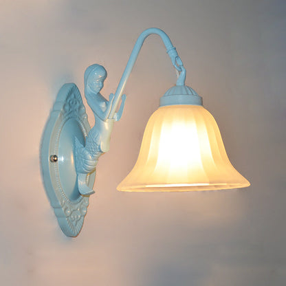 Tiffany Hardware Glass Pattern 1 - Light Wall Sconce Lamp