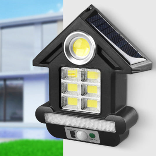 House Shape Waterproof ABS LED Outdoor Wall Sconce Lamp