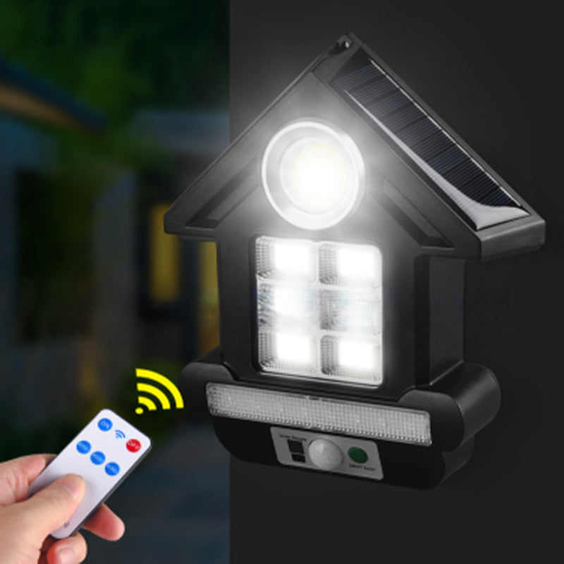 House Shape Waterproof ABS LED Outdoor Wall Sconce Lamp