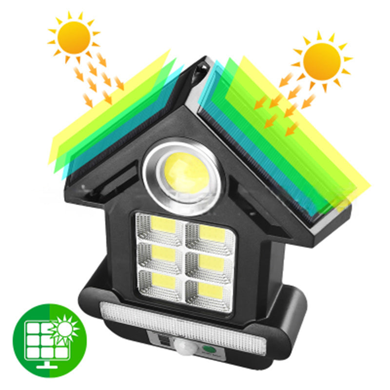 House Shape Waterproof ABS LED Outdoor Wall Sconce Lamp