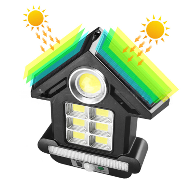 House Shape Waterproof ABS LED Outdoor Wall Sconce Lamp