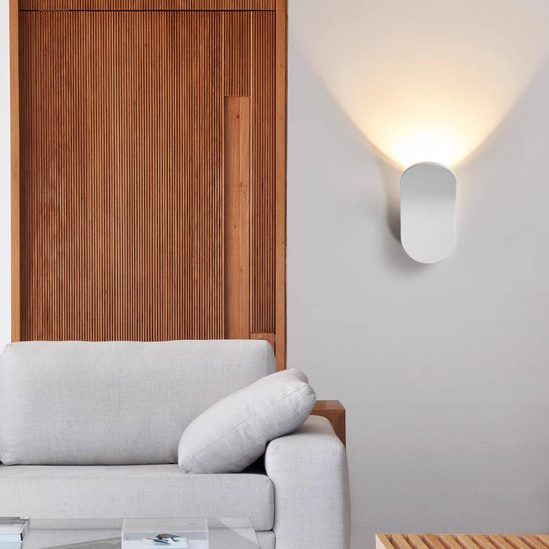 Modern Simplicity Aluminum LED Wall Sconce Lamp