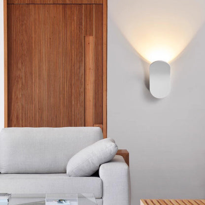 Modern Simplicity Aluminum LED Wall Sconce Lamp