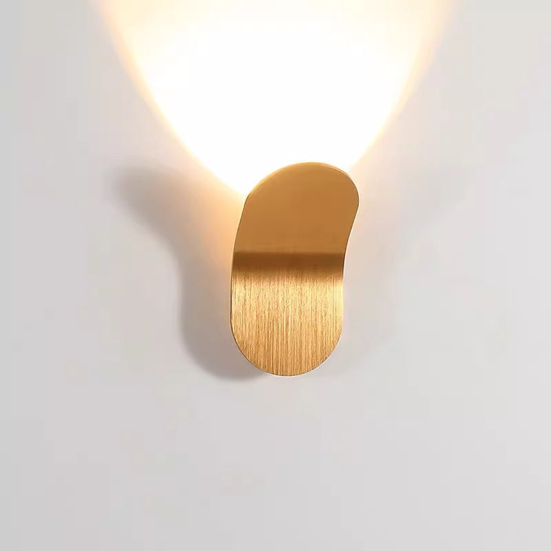 Modern Simplicity Aluminum LED Wall Sconce Lamp
