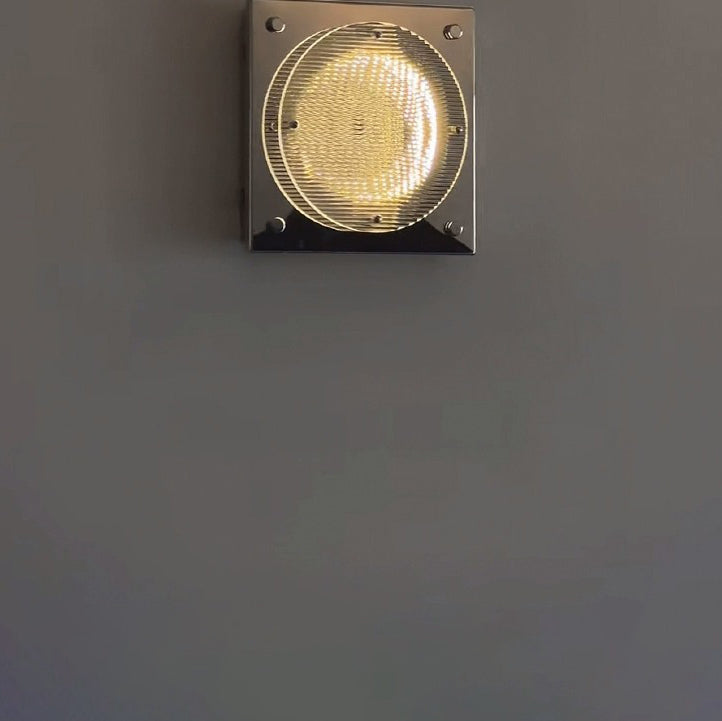 Simplicity Square Hardware Acrylic LED Wall Sconce Lamp