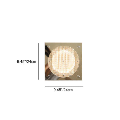 Simplicity Square Hardware Acrylic LED Wall Sconce Lamp