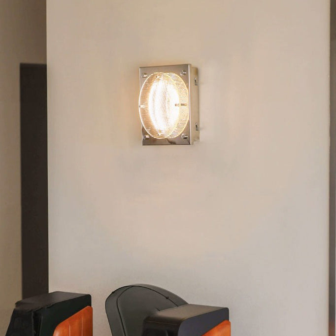 Simplicity Square Hardware Acrylic LED Wall Sconce Lamp