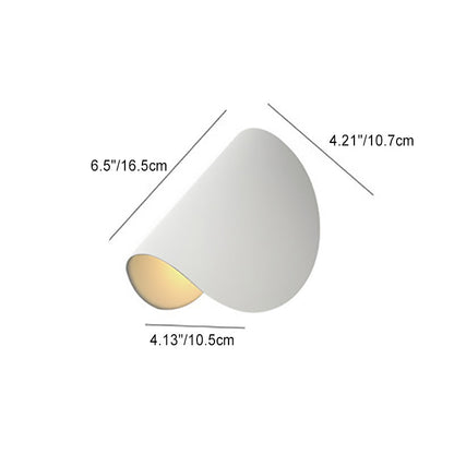 Round Adjustment Iron Hardware 1 - Light Wall Sconce Lamp