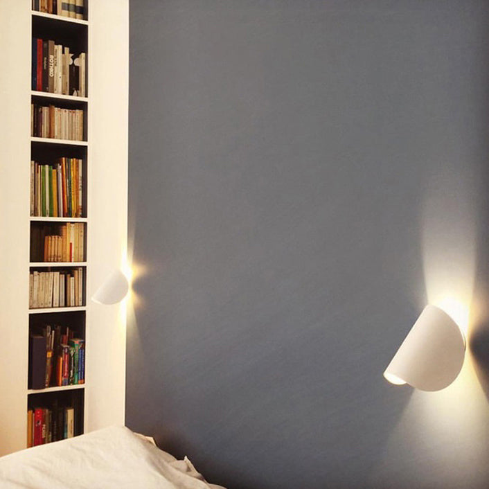 Round Adjustment Iron Hardware 1 - Light Wall Sconce Lamp