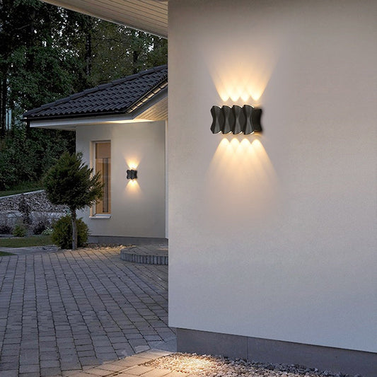 Simplicity Waterproof Aluminum Iron LED Wall Sconce Lamp