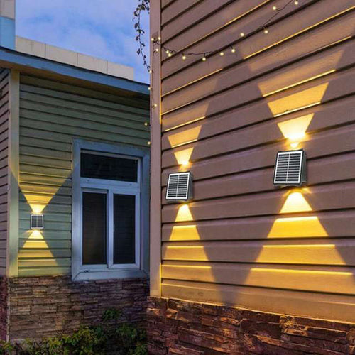 Simplicity Silicone ABS LED Outdoor Wall Sconce Lamp