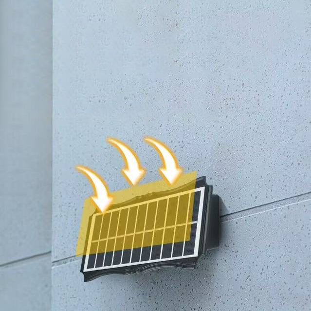 Simplicity Silicone ABS LED Outdoor Wall Sconce Lamp