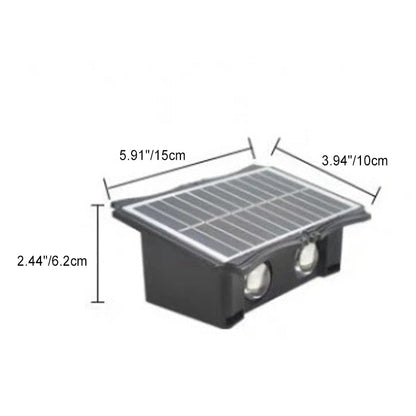 Simplicity Silicone ABS LED Outdoor Wall Sconce Lamp