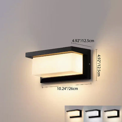 Simplicity Aluminum Acrylic PC LED Wall Sconce Lamp