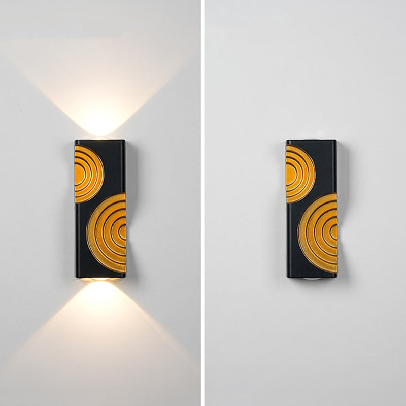Simplicity Rectangle Cube Aluminum LED Wall Sconce Lamp
