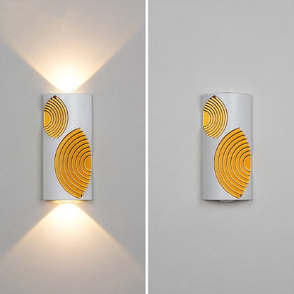 Simplicity Rectangle Cube Aluminum LED Wall Sconce Lamp