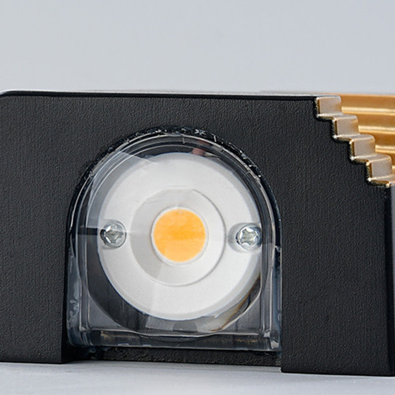 Simplicity Rectangle Cube Aluminum LED Wall Sconce Lamp