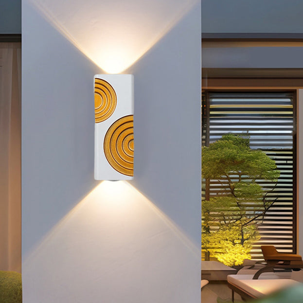 Simplicity Rectangle Cube Aluminum LED Wall Sconce Lamp