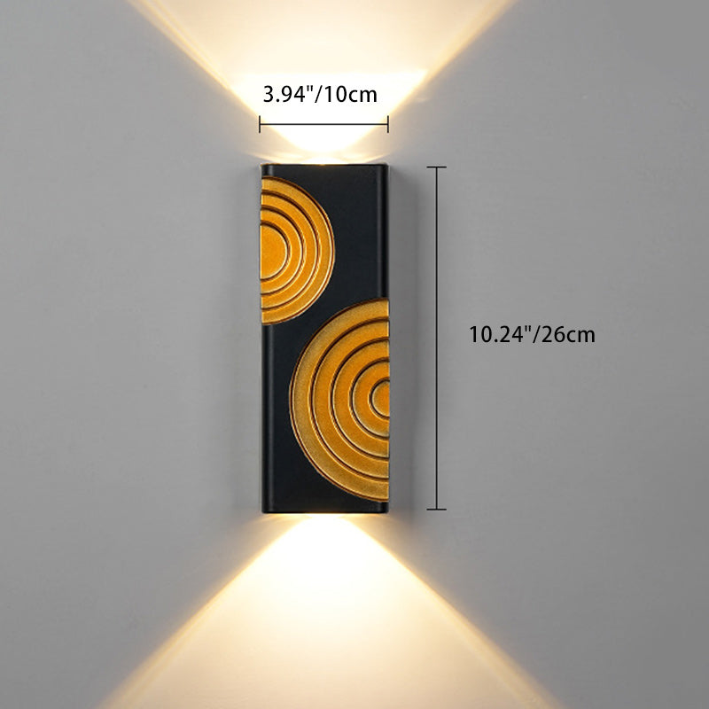 Simplicity Rectangle Cube Aluminum LED Wall Sconce Lamp