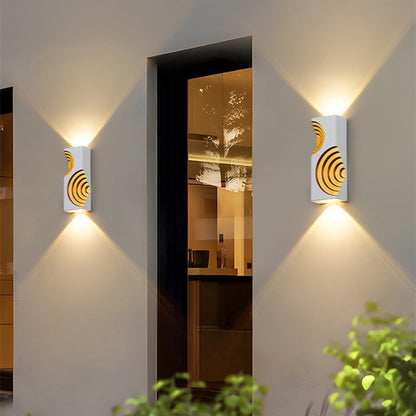 Simplicity Rectangle Cube Aluminum LED Wall Sconce Lamp