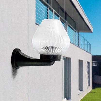 Polystyrene PC Oval Waterproof 1 - Light Wall Sconce Lamp