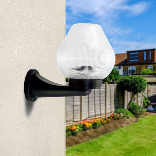 Polystyrene PC Oval Waterproof 1 - Light Wall Sconce Lamp