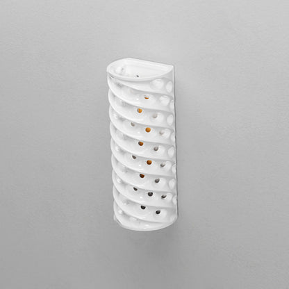 Cylinder Ceramics Lampshade Waterproof LED Wall Sconce Lamp