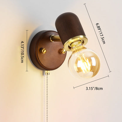 Japanese Lampshade Hardware 1 - Light Wall Sconce Lamp
