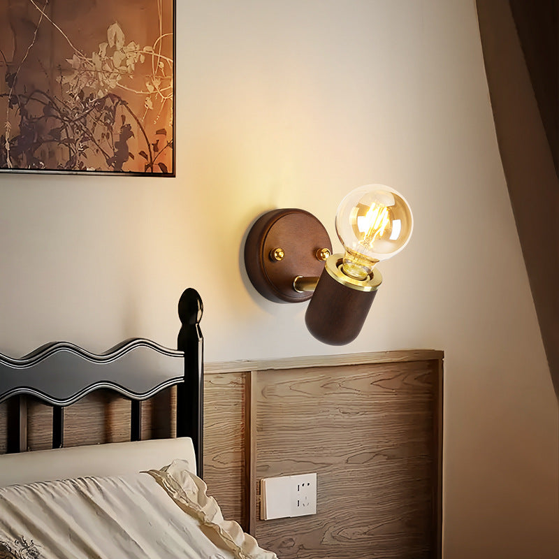 Japanese Lampshade Hardware 1 - Light Wall Sconce Lamp