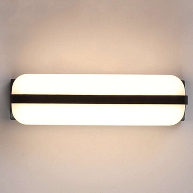 Deco Waterproof Cylinder Aluminum PC LED Wall Sconce Lamp
