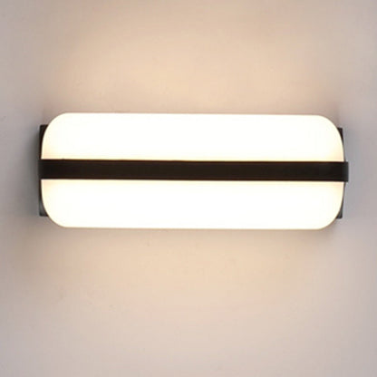 Deco Waterproof Cylinder Aluminum PC LED Wall Sconce Lamp