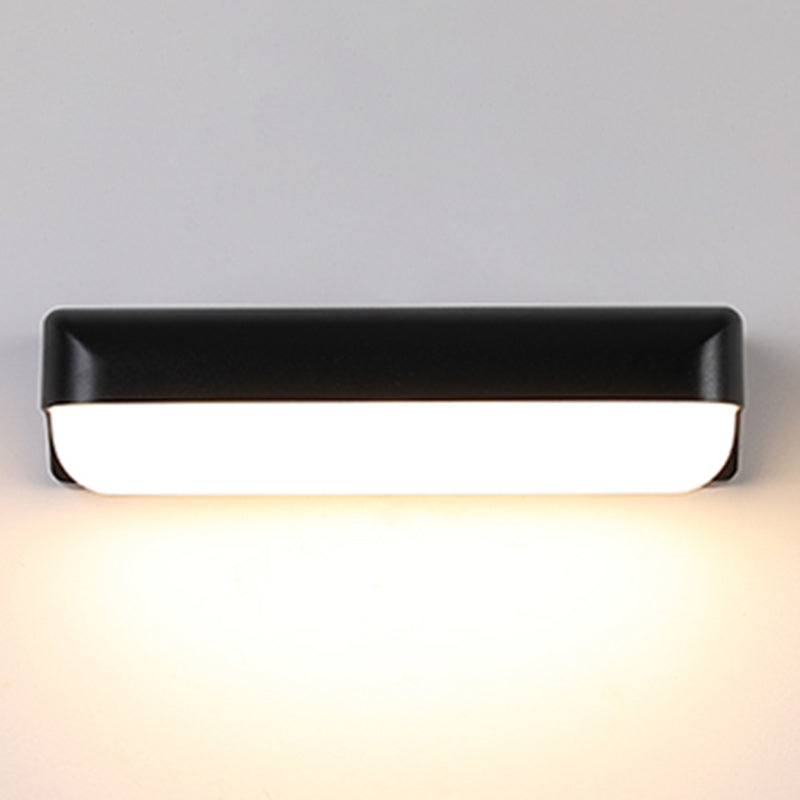 Deco Waterproof Cylinder Aluminum PC LED Wall Sconce Lamp