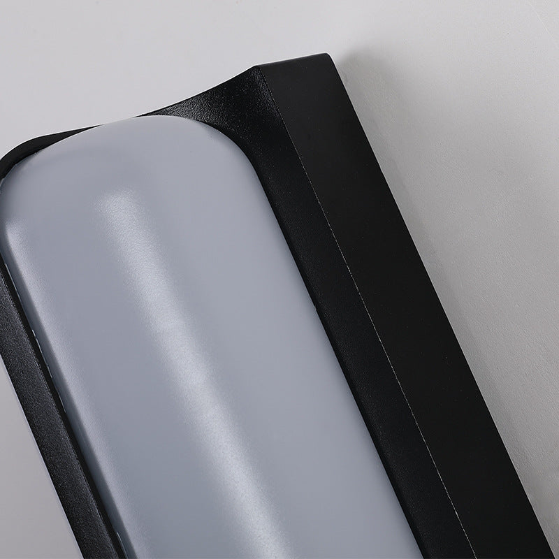 Deco Waterproof Cylinder Aluminum PC LED Wall Sconce Lamp